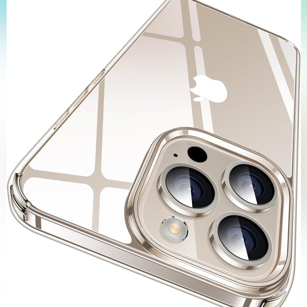 15 Pro CASE CRYSTAL CLEAR [NEVER YELLOW TECHNOLOGY]